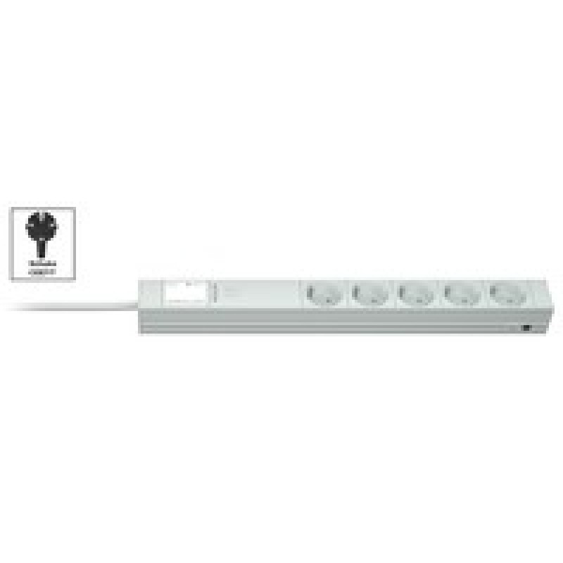 Vertiv Knürr DIS Rack PDU, Power Cleaner, 0U/1U, input Schuko 230V 16A, outputs (5)Schuko 033120056