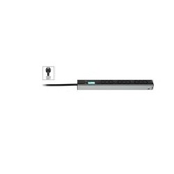 Vertiv Knürr DIS Rack PDU, D, local metered, 0U/1U, input Schuko 230V 16A, outputs (9)C13