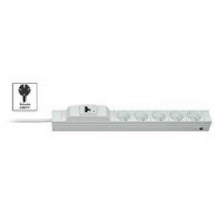 Vertiv Knürr DIS Rack PDU, Protector FI, 0U/1U, input Schuko 230V 16A, outputs (5)UTE