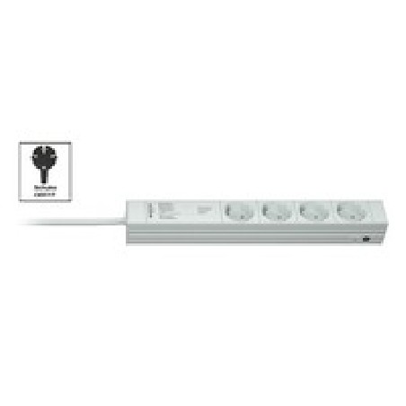 Vertiv Knürr DIS Rack PDU, Safety Basic, 0U, input Schuko 230V 16A, outputs (4)Schuko