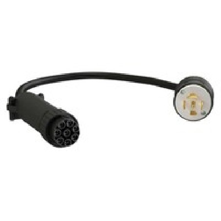 Vertiv Geist Rack PDU, Facility Side Cable, 120/208V, 30A, 8.6kW, 3m power cord with NEMA L21-30P and Universal Connector