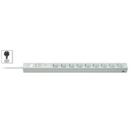 Vertiv Knürr DIS Rack PDU, Safety Standard, 0U, input Schuko 230V 16A, outputs (9)Schuko 033180096
