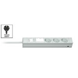 Vertiv Knürr DIS Rack PDU, Compact, 0U, input Schuko 230V 16A, outputs (3)Schuko 033020036