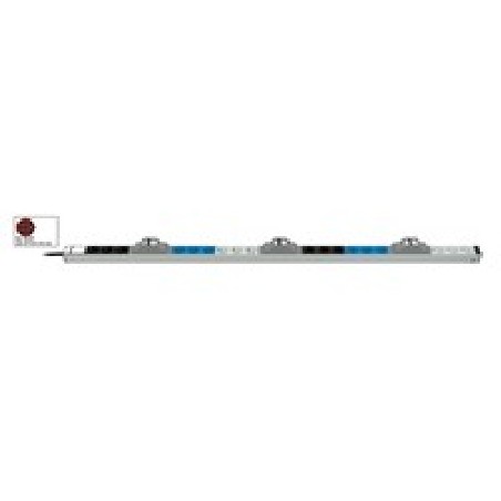 Vertiv Knürr DIS Rack PDU, TriplePower, 0U, input IEC 60309 230/400V 3x32A, outputs (18)Schuko