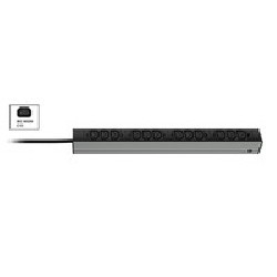 Vertiv Knürr DIS Rack PDU, IEC320, 0U/1U, input IEC 60320 C13 230V 10A, outputs (12)C13