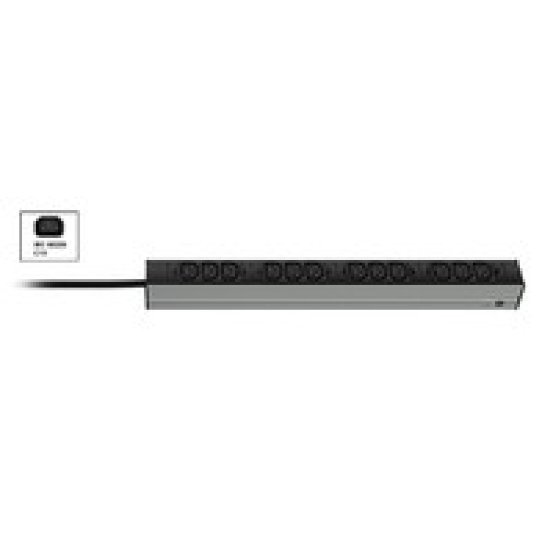 Vertiv Knürr DIS Rack PDU, IEC320, 0U/1U, input IEC 60320 C13 230V 10A, outputs (12)C13