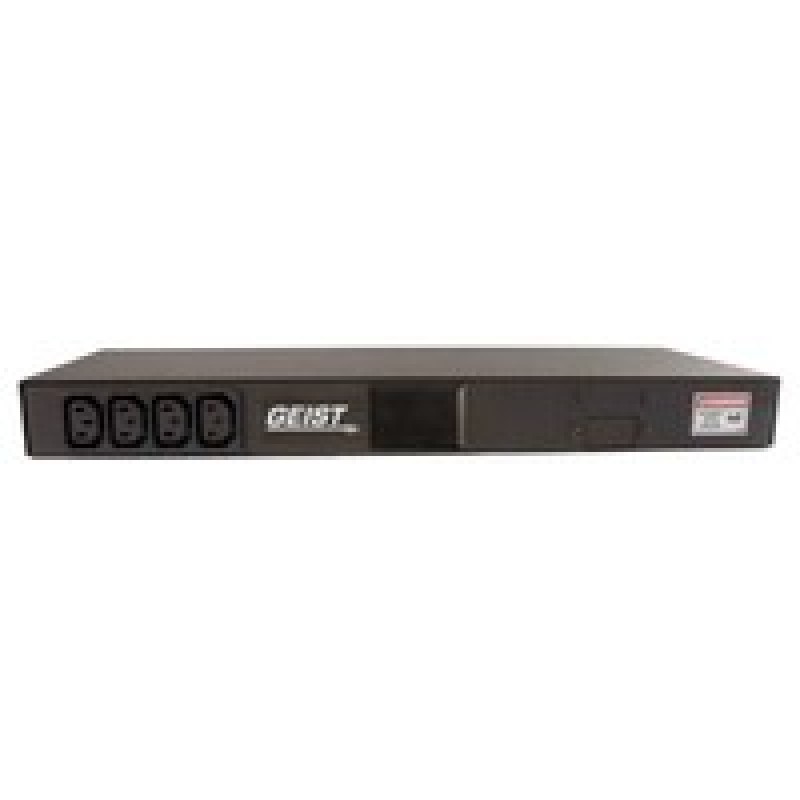 Vertiv Geist Rack PDU, Basic, 1U, input IEC 60320 C20 power inlet 230V 16A, outputs (16)C13