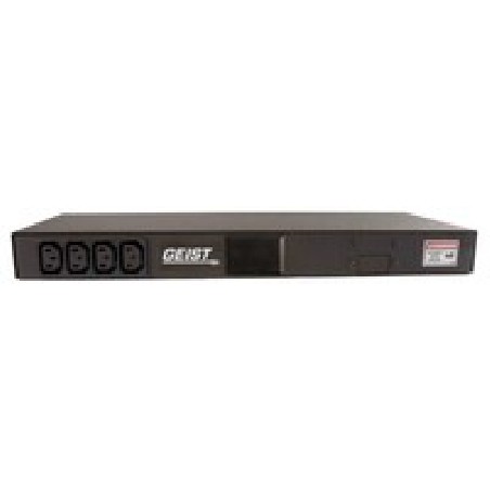Vertiv Geist Rack PDU, Basic, 1U, input IEC 60320 C20 power inlet 230V 16A, outputs (16)C13