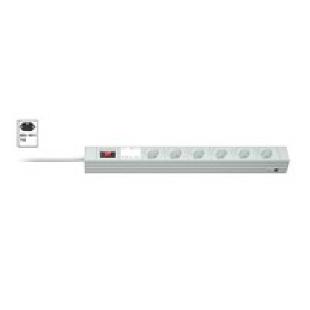 Vertiv Knürr DIS Rack PDU, Compact, 0U/1U, input SEV1011 T12 230V 10A, outputs (6)Typ13