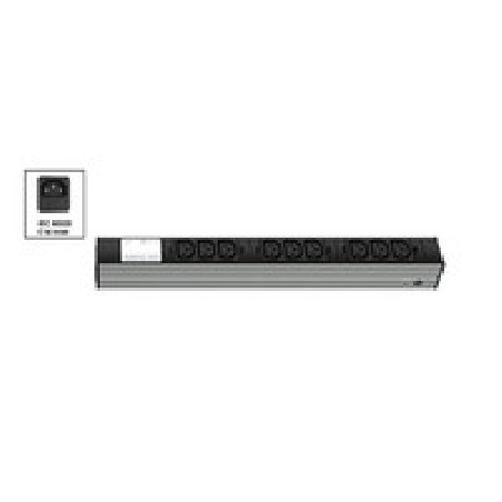 Vertiv Knürr DIS Rack PDU, IEC320, 0U, input IEC 60320 C14 230V 10A, outputs (9)C13 036227091