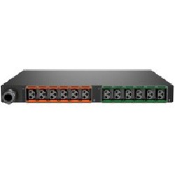 Vertiv Geist Rack PDU, Monitored (Outlet Level), EC, 1U, input IEC 60309 230V 32A, combi outputs (12)C13 or C19
