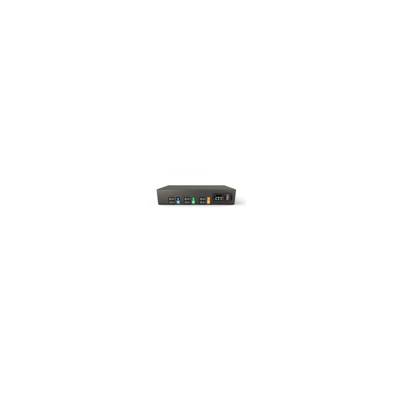 Vertiv Geist Rack PDU, Monitored (Unit Level), EC, 2U, input IEC 60309 230/400V 3x32A, locking outputs (12)C19