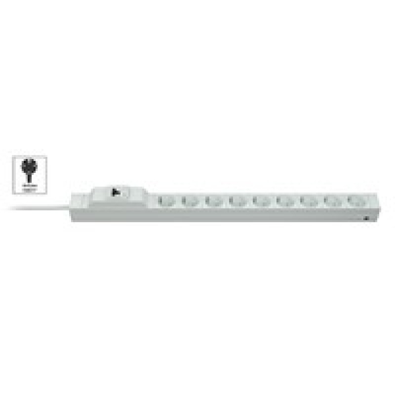 Vertiv Knürr DIS Rack PDU, Protector FI, 0U, input Schuko 230V 16A, outputs (9)Schuko