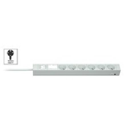 Vertiv Knürr DIS Rack PDU, Compact, 0U/1U, input Schuko 230V 16A, outputs (6)UTE