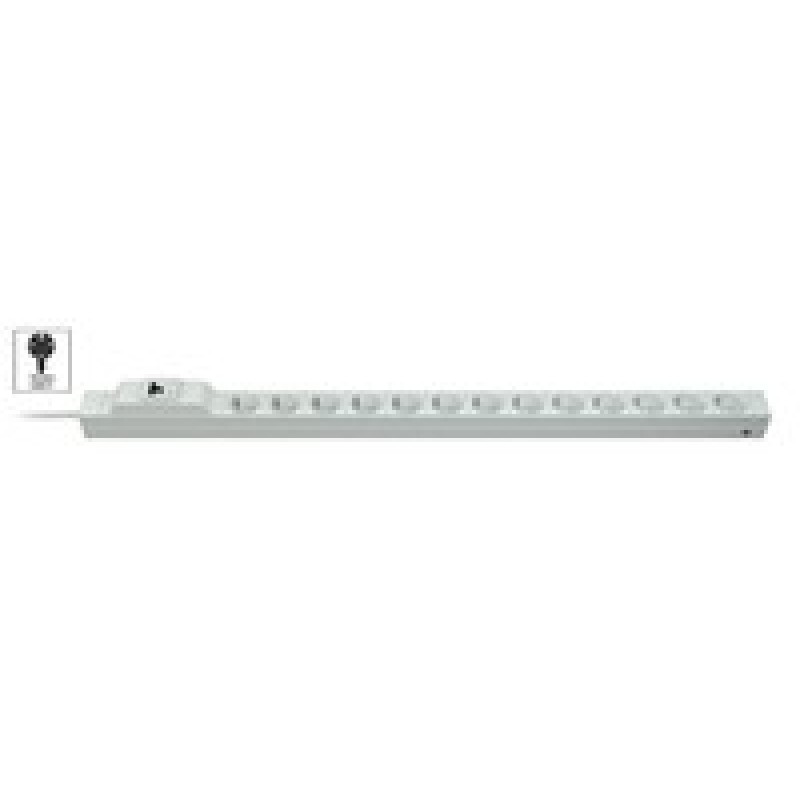 Vertiv Knürr DIS Rack PDU, Protector FI, 0U, input Schuko 230V 16A, outputs (13)Schuko