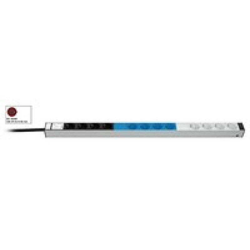 Vertiv Knürr DIS Rack PDU, Compact, 0U, input Schuko 230V 16A, outputs (3)Schuko 033020031