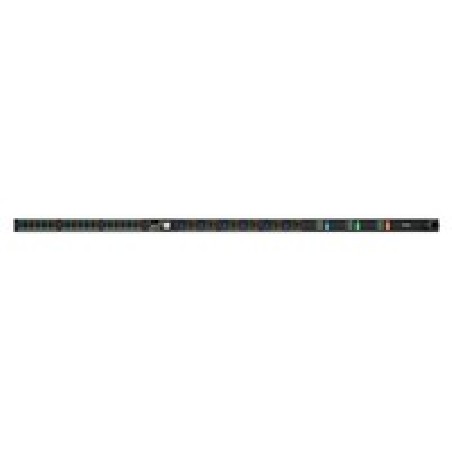 Vertiv Geist Rack PDU, Monitored (Unit Level), EC, 0U, input IEC 60309 230/400V 3x32A, RCM, combi outlets (36)C13 or C19