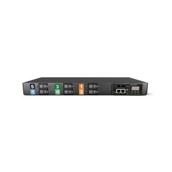 Vertiv Geist Rack PDU, Monitored (Unit Level), EC, 1U, input IEC 60309 230/400V 3x32A, locking outputs (6)C19