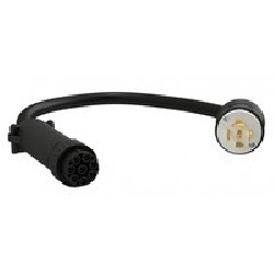 Vertiv Geist Rack PDU, Facility Side Cable, 230/400V, 30A, 16.6kW, 3m power cord with NEMA L22-30P and Universal Connector