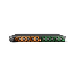 Vertiv Geist Rack PDU, Monitored (Unit Level), EC, 1U, input IEC 60309 230V 32A, locking outputs (10)C13