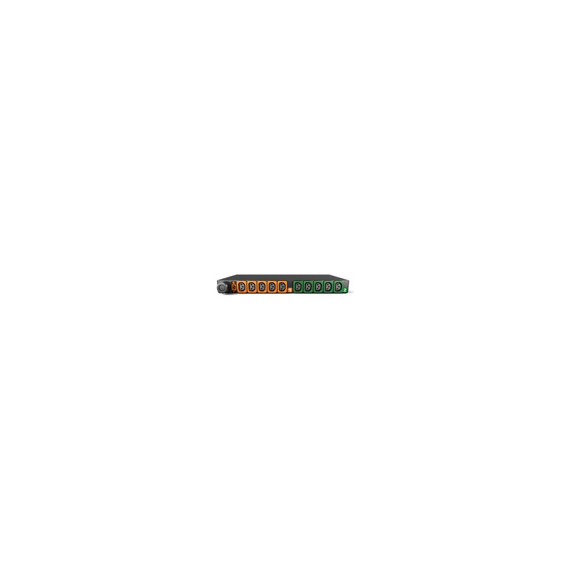 Vertiv Geist Rack PDU, Monitored (Unit Level), EC, 1U, input IEC 60309 230V 32A, locking outputs (10)C13