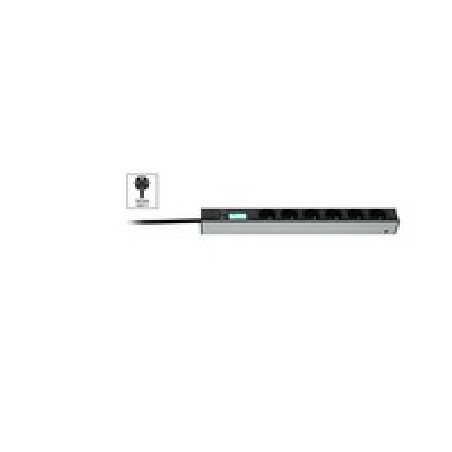 Vertiv Knürr DIS Rack PDU, D, local metered, 0U/1U, input Schuko 230V 16A, outputs (6)UTE