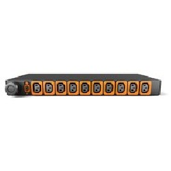Vertiv Geist Rack PDU, Monitored (Unit Level), EC, 1U, input IEC 60309 230V 16A, locking outputs (10)C13