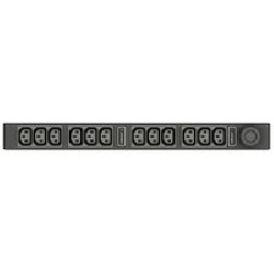 Vertiv Geist Rack PDU, Basic, 1U, input IEC 60309 230V 32A, outputs (12)C13