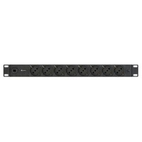 Vertiv Geist Rack PDU, Basic ,1U,10A,220V,C14*3m,Schuko*8,black