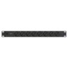 Vertiv Geist Rack PDU, Basic ,1U,10A,220V,C14*3m,Schuko*8,black