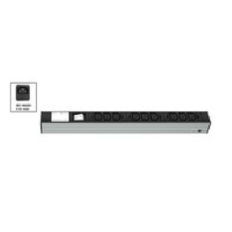 Vertiv Knürr DIS Rack PDU, IEC320, 0U, input IEC 60320 C14 230V 10A, outputs (9)C13 036247091