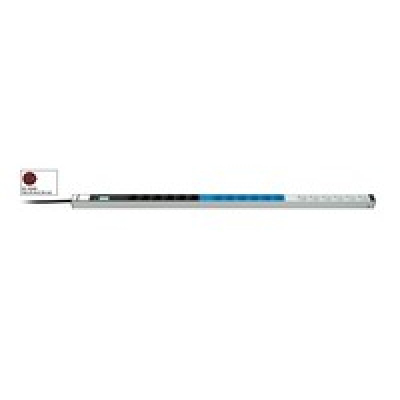 Vertiv Knürr DIS Rack PDU, D, local metered, 0U, input IEC 60309 230/400V 3x16A, outputs (18)Schuko