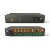 Vertiv Geist Rack PDU, Metered (upgradeable), 2U, input IEC 60309 230V 32A, locking outputs (12)C13 (4)C19 GI10026L