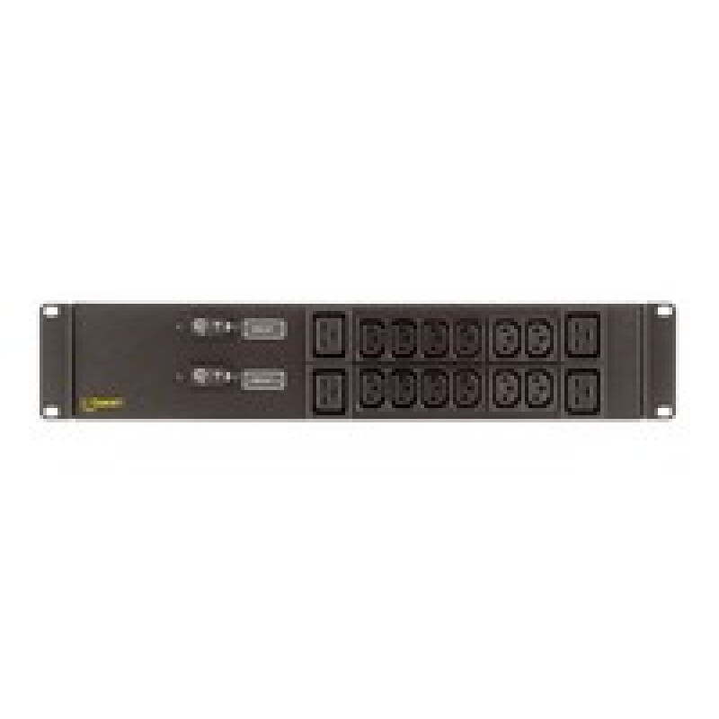 Vertiv Geist Rack PDU, Basic, 2U, input IEC 60309 230V 32A, outputs (12)C13 (4)C19