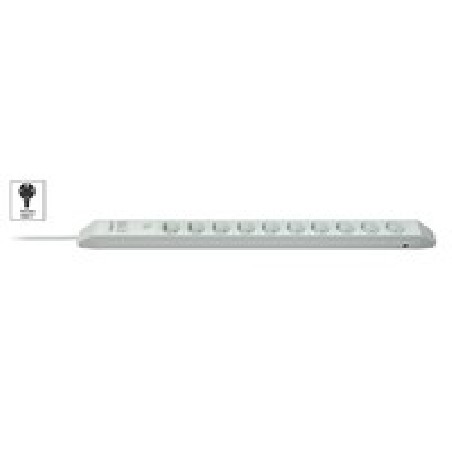 Vertiv Knürr DIS Rack PDU, Safety Basic, 0U, input Schuko 230V 16A, outputs (10)Schuko 033161101