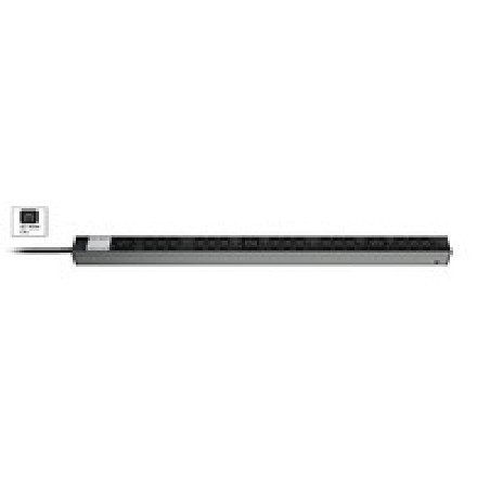 Vertiv Knürr DIS Rack PDU, IEC320, 0U, input IEC 60320 C19 230V 16A, outputs (15)C13 (3)C19