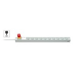 Vertiv Knürr DIS Rack PDU, Protector Emergency Stop Switch, 0U, input Schuko 230V 16A, outputs (10)UTE