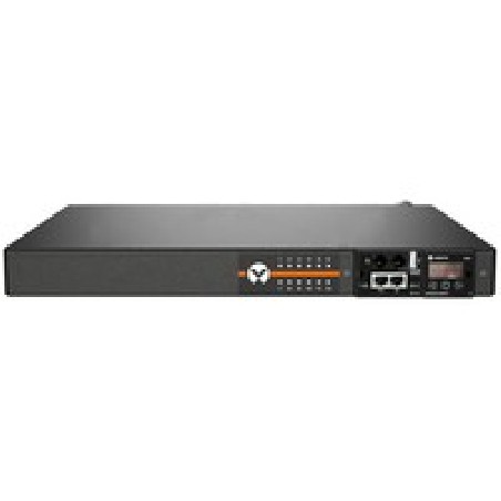 Vertiv Geist Rack PDU, Monitored (Outlet Level), EC, 1U, input IEC 60309 230/400V 3x16A, combi outputs (12)C13 or C19