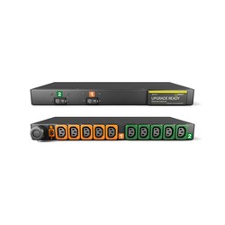Vertiv Geist Rack PDU, Basic (upgradeable), 1U, input IEC 60309 230V 32A, locking outputs (10)C13 GI10045L