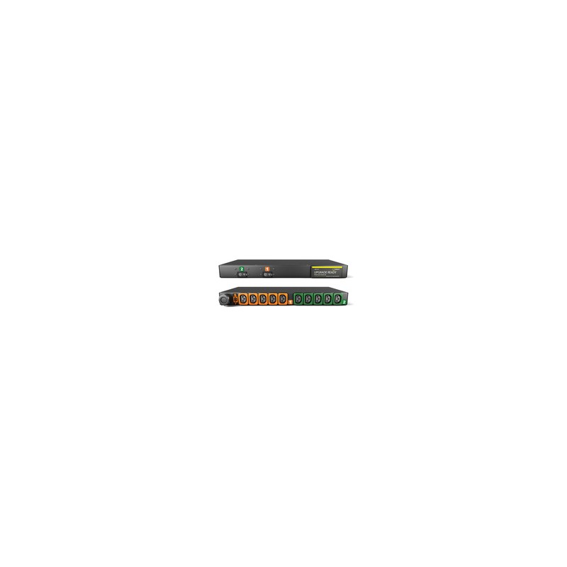 Vertiv Geist Rack PDU, Basic (upgradeable), 1U, input IEC 60309 230V 32A, locking outputs (10)C13 GI10045L