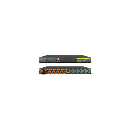 Vertiv Geist Rack PDU, Basic (upgradeable), 1U, input IEC 60309 230V 32A, locking outputs (10)C13 GI10045L