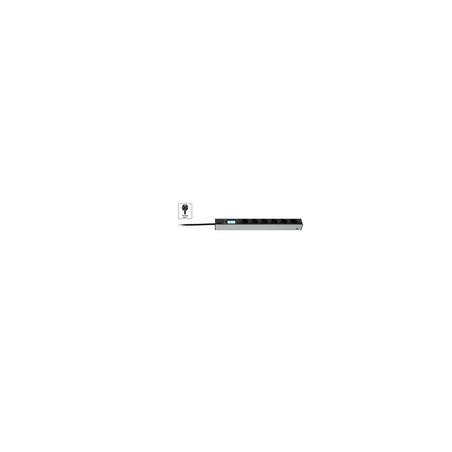 Vertiv Knürr DIS Rack PDU, D, local metered, 0U/1U, input Schuko 230V 16A, outputs (6)Schuko
