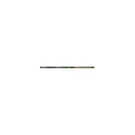Vertiv Geist Rack PDU, Monitored (Unit Level), EC, 0U, input IEC 60309 230/400V 3x32A, locking outputs (24)C13 (6)C19 GI30033L