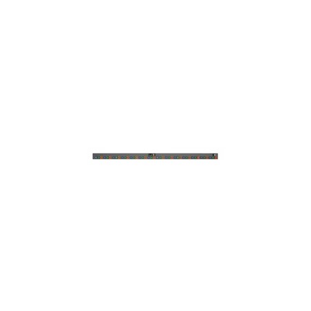 Vertiv Geist Rack PDU, Monitored (Unit Level), EC, 0U, input IEC 60309 230/400V 3x16A, locking outputs (36)C13 (6)C19 GI30094L
