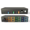 Vertiv Geist Rack PDU, Monitored (Unit Level), EC, 2U, input IEC 60309 230/400V 3x32A, locking outlets (12)C19