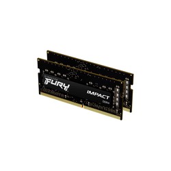 Kingston 32GB DDR4-2666MHZ CL16 SODIMM/(Kit OF 2) FURY Impact