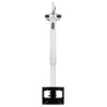 Zebra Bracket,Telescoping,Adjustable 36"-66",Ceiling Mount,VESA,White