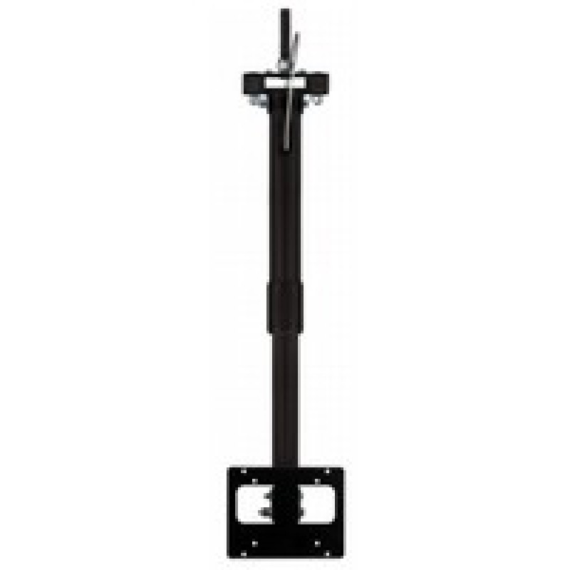 Zebra Bracket,Telescoping,Adjustable 36"-66",Ceiling Mount,VESA,Black