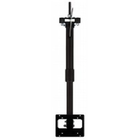 Zebra Bracket,Telescoping,Adjustable 36"-66",Ceiling Mount,VESA,Black