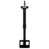 Zebra Bracket,Telescoping,Adjustable 36"-66",Ceiling Mount,VESA,Black